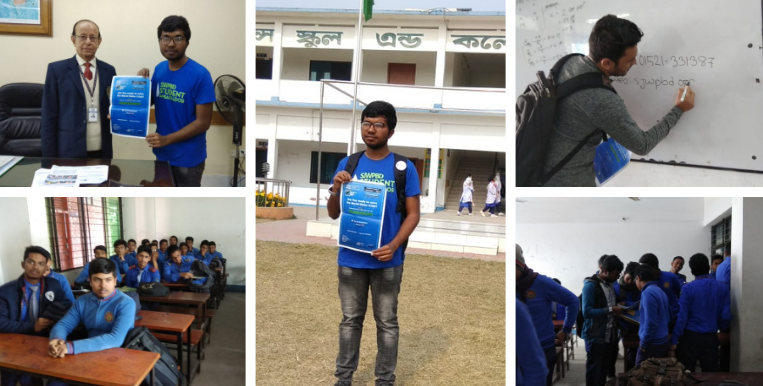  School Campaign in Rangpur of Bangladesh Stockholm Junior Water Prize 2020